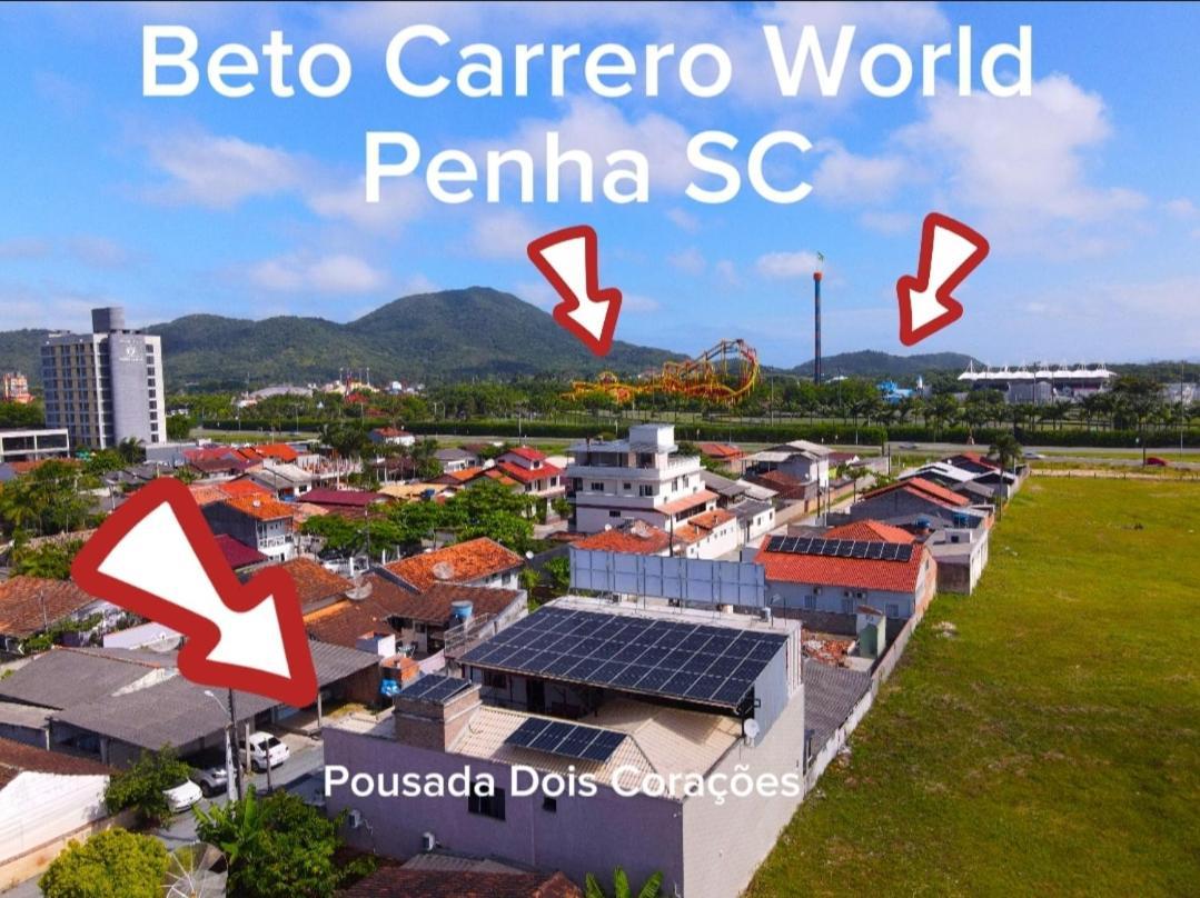 Pousada Dois Coracoes Penha  Eksteriør billede